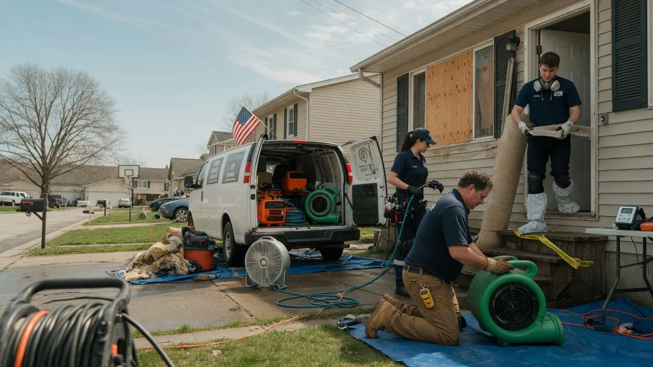 Water Damage Restoration in Crownsville, MD near me
